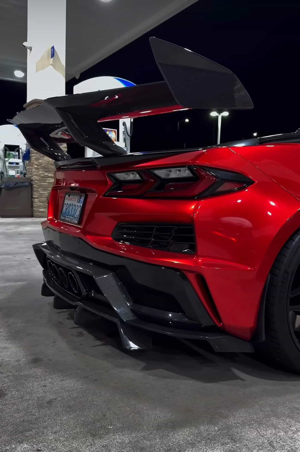 Carbon Fiber Diffuser - C8 Z06 2023-2026