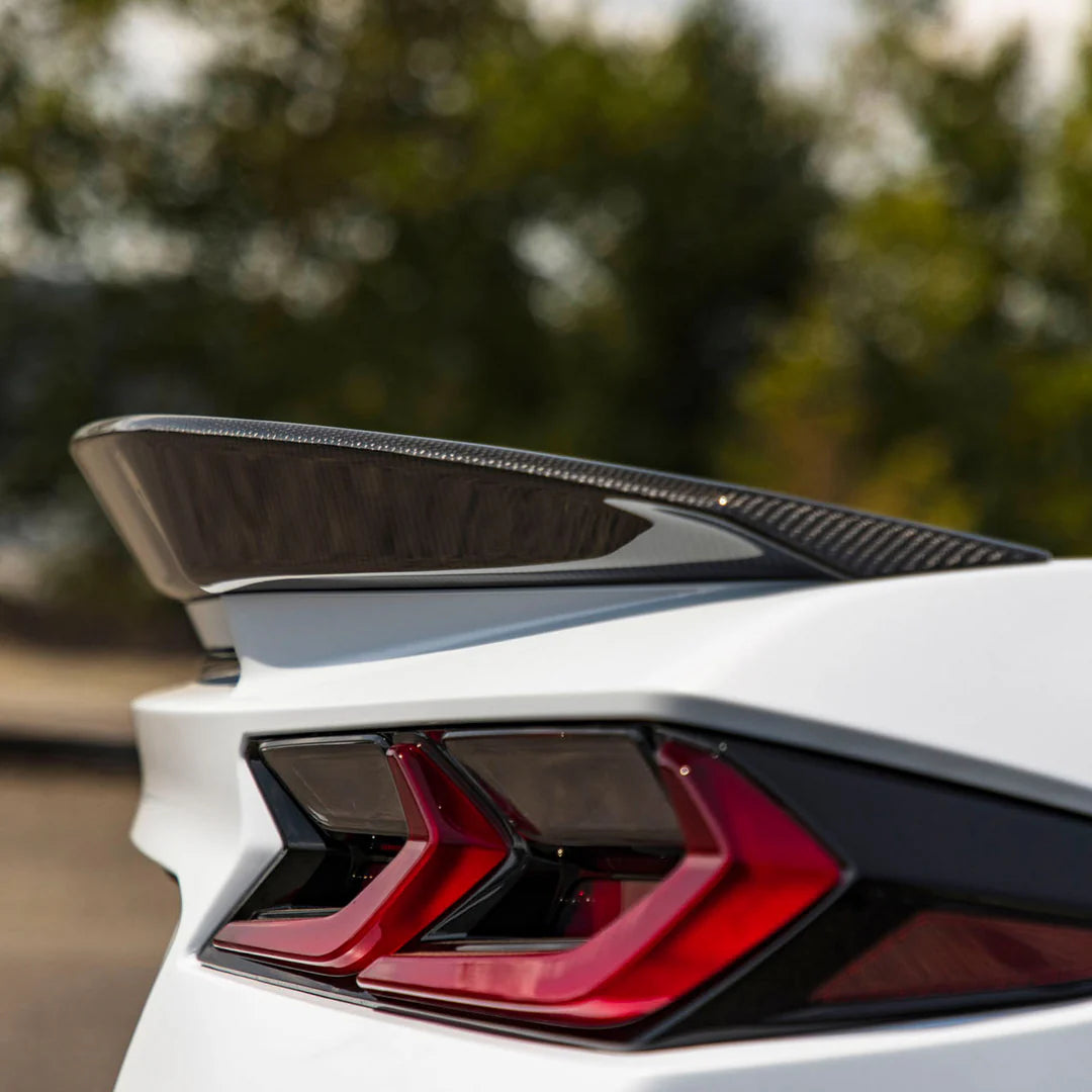 Ducktail Rear Spoiler Carbon Fiber | CORVETTE C8 Z06 & E-RAY