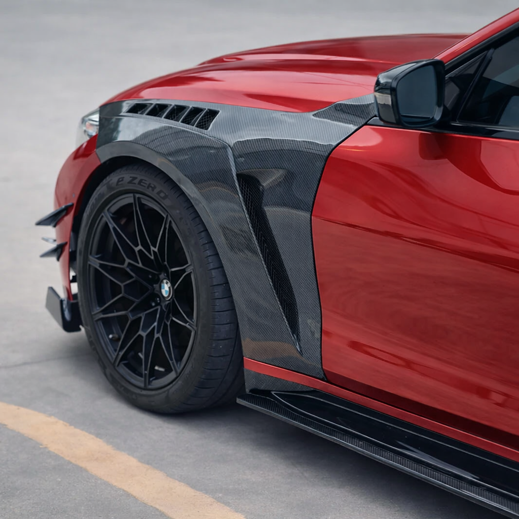 CMST Vented Style Dry Carbon Fiber Front Fenders - BMW G8X M3/M4