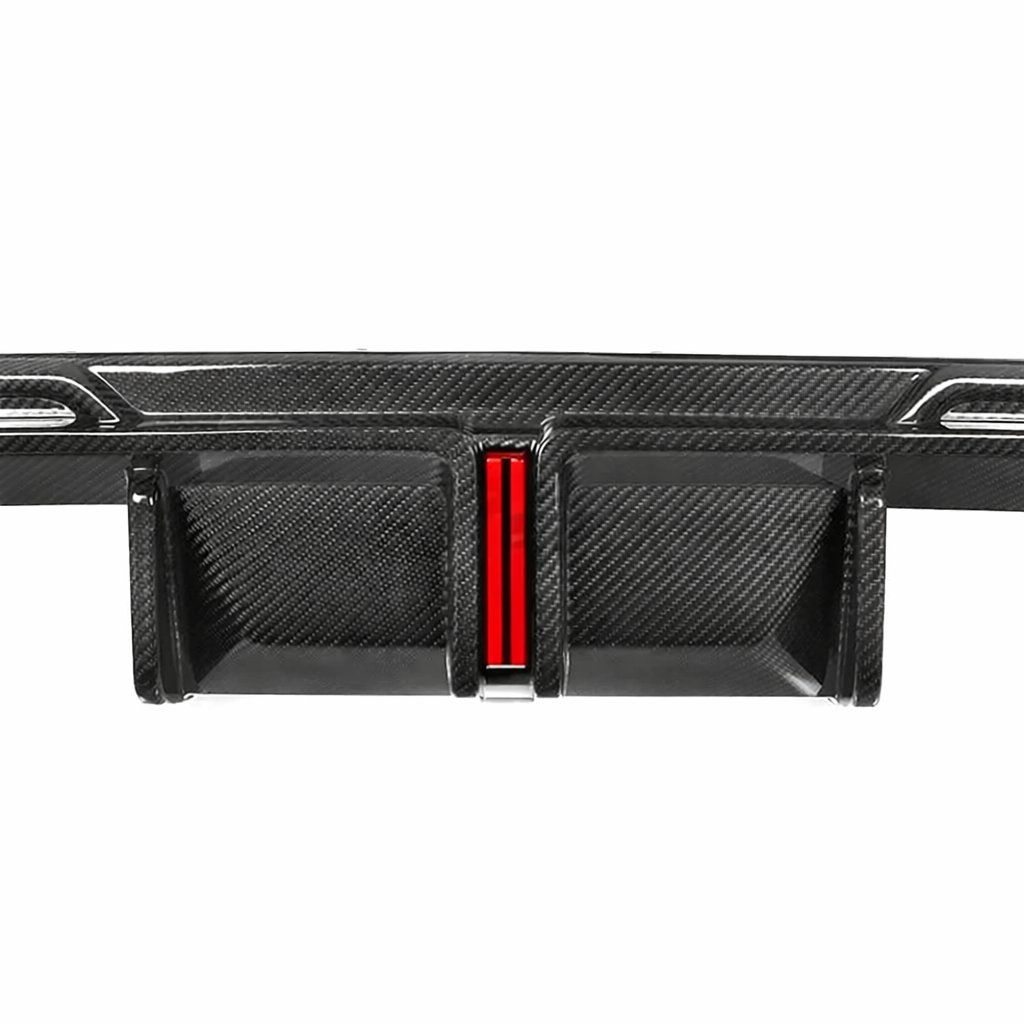 Carbon Fiber SQ V1 Rear Diffuser Set - BMW G80