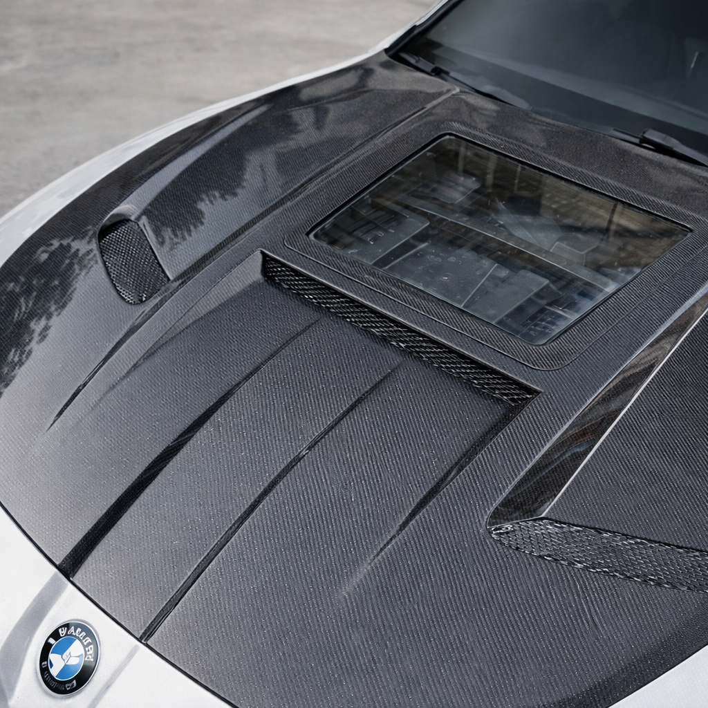 CMST Transparent Style Carbon Fiber (CFRP) Hood - BMW G8X M3/M4