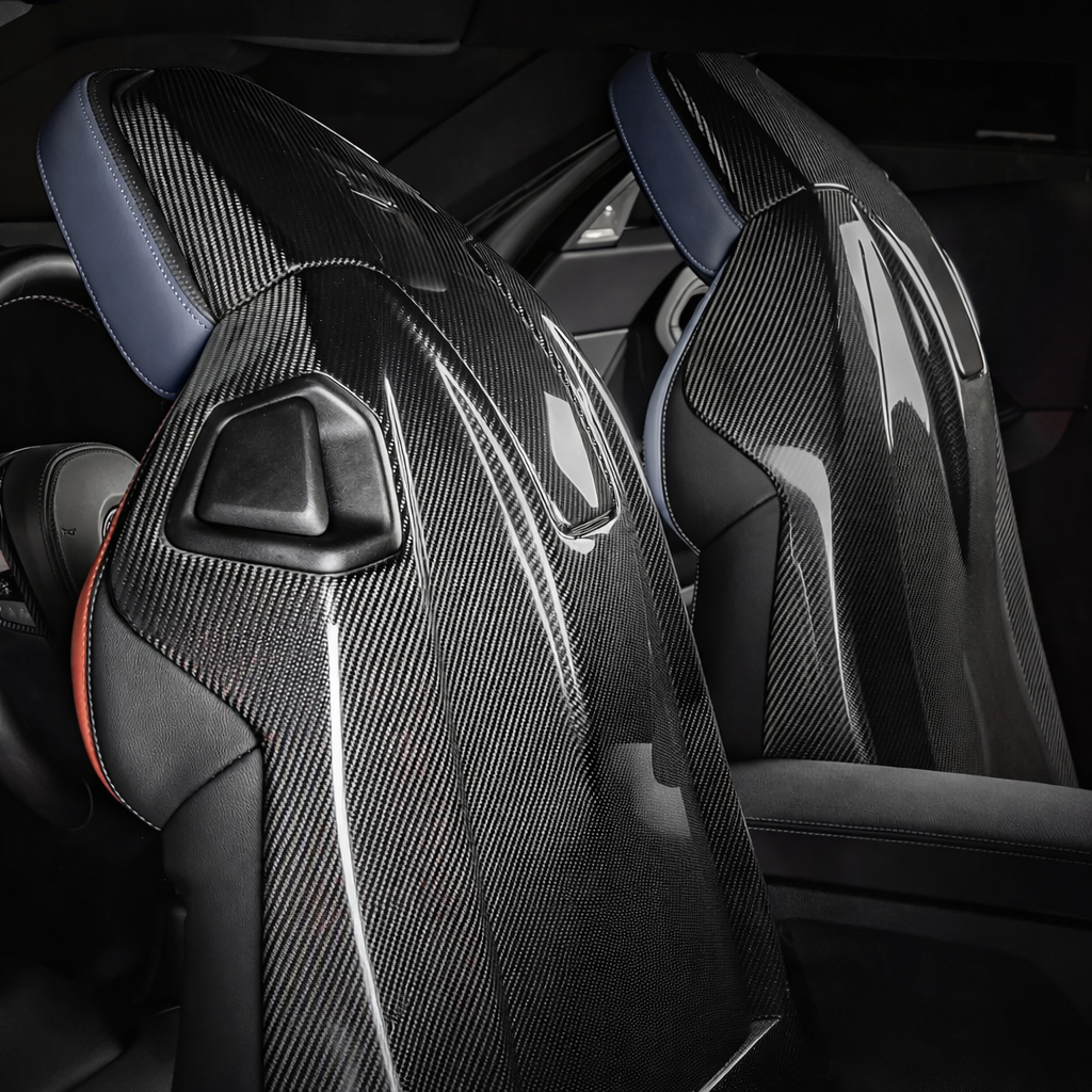 Performance V1 Carbon Fiber Seat Covers G8X M3/M4