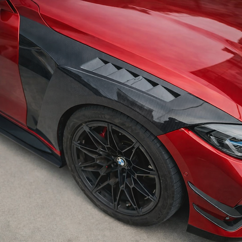 CMST Vented Style Dry Carbon Fiber Front Fenders - BMW G8X M3/M4