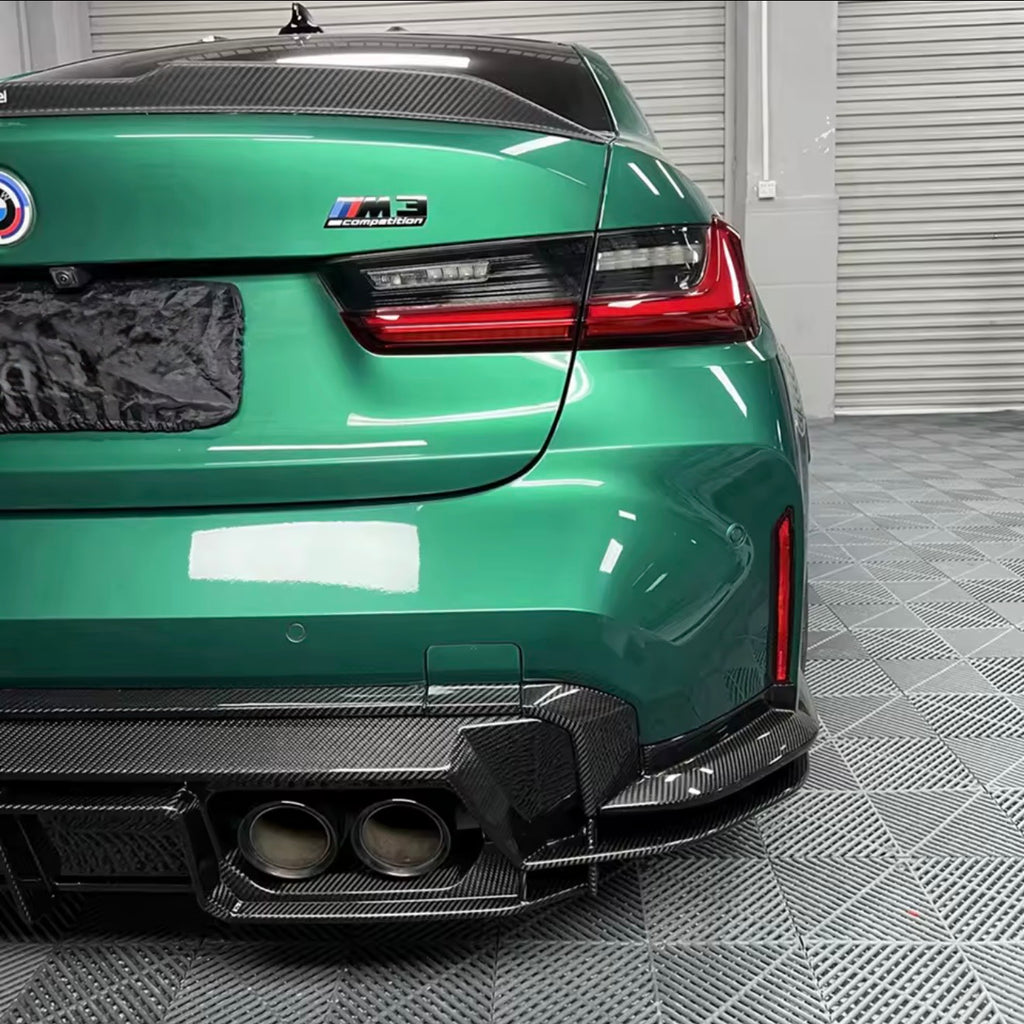 PSM Style Carbon Fiber Rear Diffuser - BMW G80 M3 & G82 M4