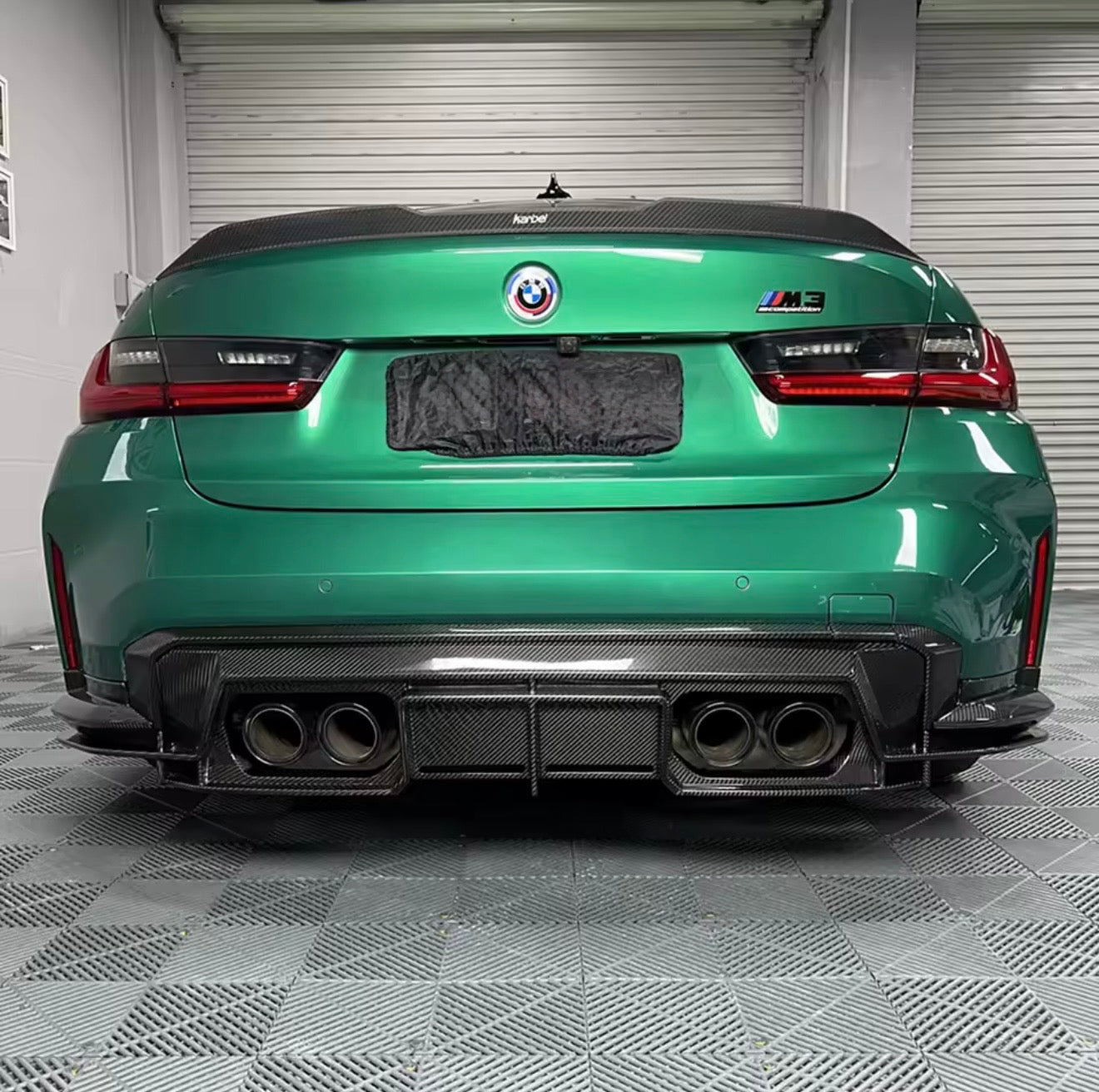 PSM Style Carbon Fiber Rear Diffuser - BMW G80 M3 & G82 M4