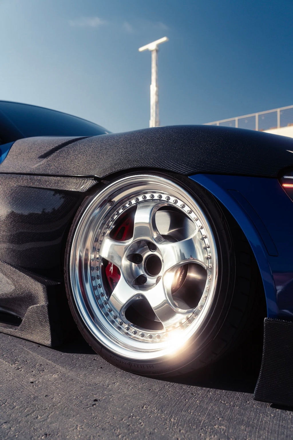 Toyota A90/A91 MKV Supra E-Style Carbon Fiber Fenders