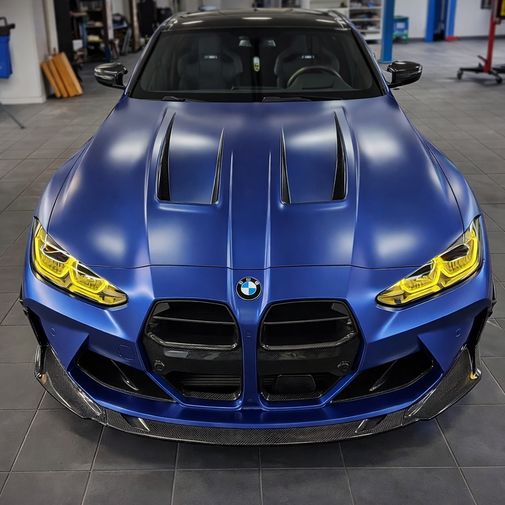 AN Style Dry Carbon Fiber Hood - BMW G8X M3/M4