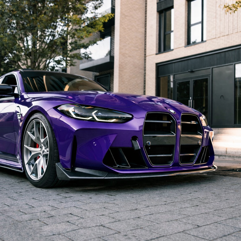 CSL Style Carbon Fiber Front Lip - BMW G8X M3/M4