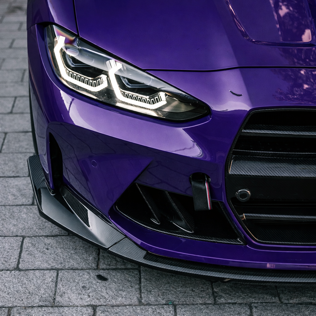 CSL Style Carbon Fiber Front Lip - BMW G8X M3/M4