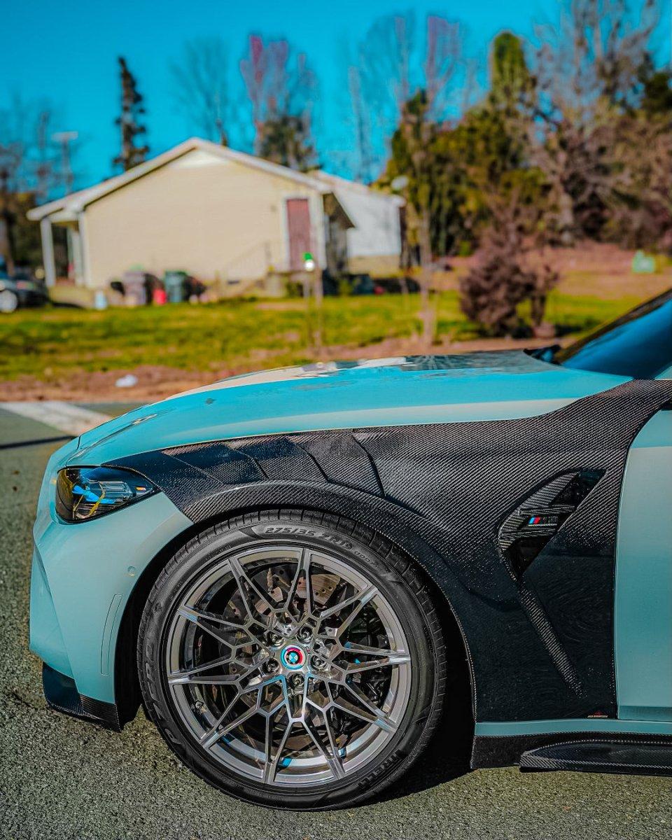 GTR Vented Carbon Fiber Fenders - BMW G8X M3/M4
