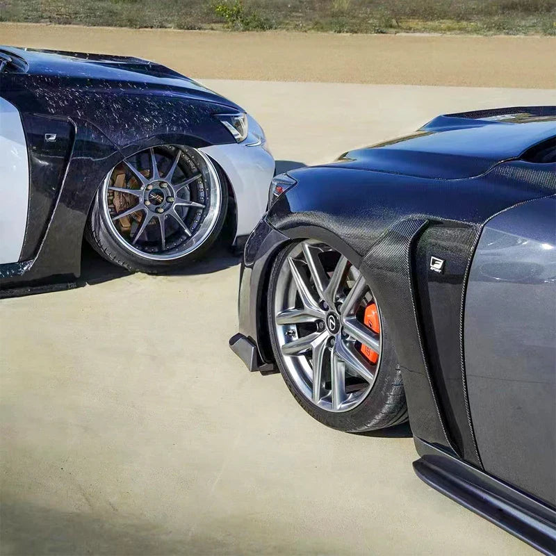 Lexus Carbon Fiber Vented Front Fenders for IS250 & IS300 & (2014-2020)