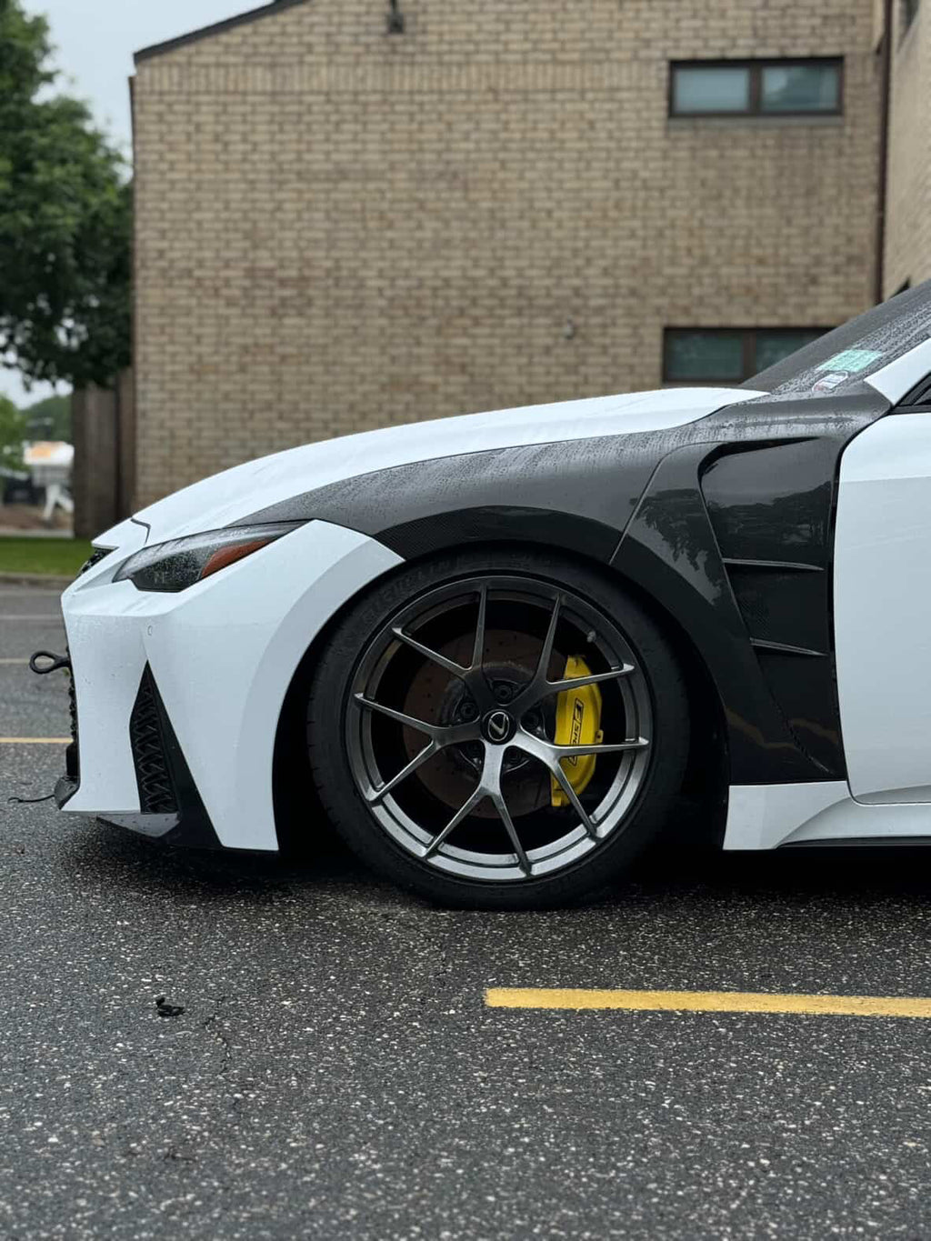 2021-2025 Lexus IS350 Carbon Fiber Fenders V2